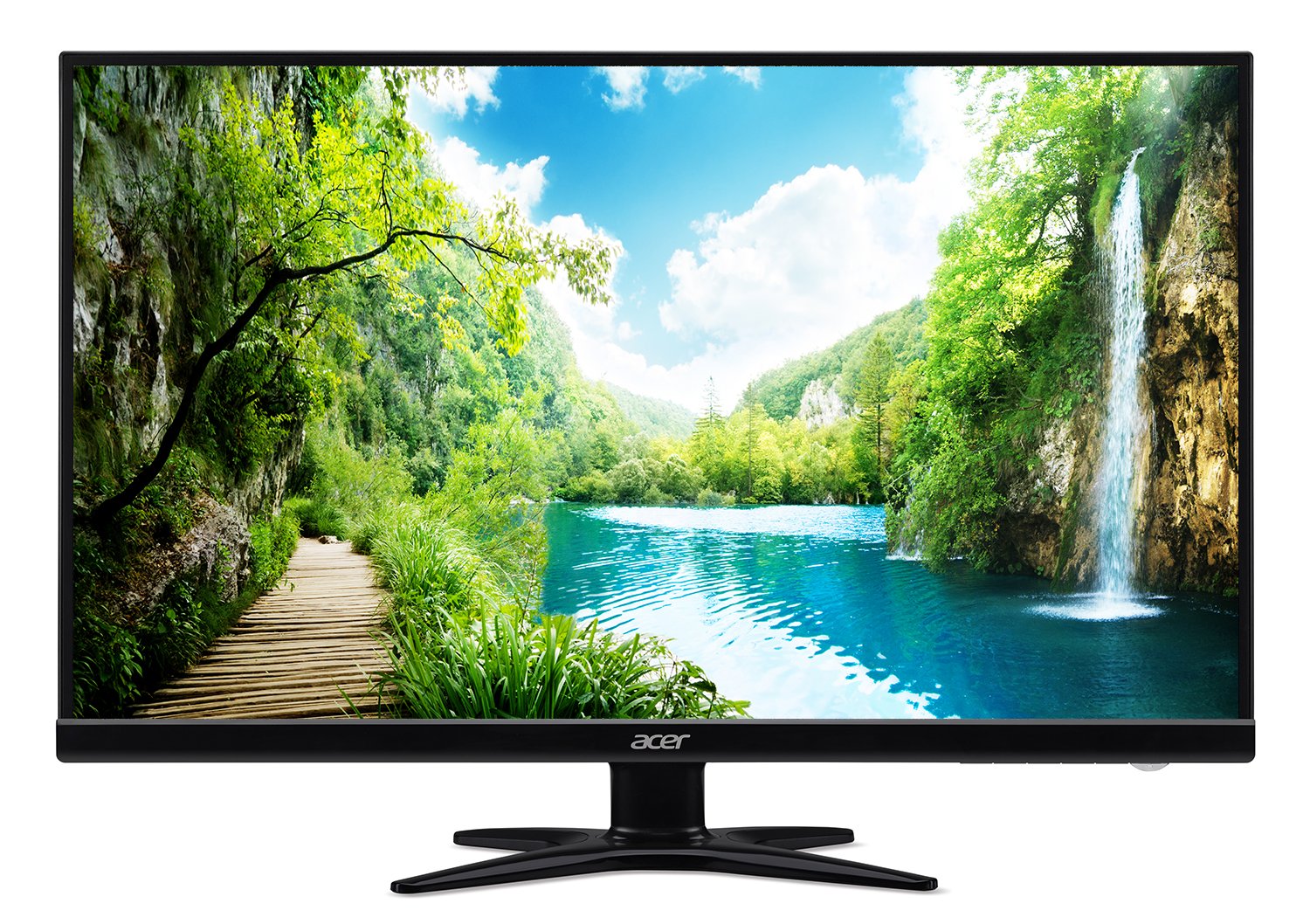 Acer G276HL Kbmidx 27" Full HD (1920 x 1080) VA Zero Frame Monitor with Built-in Speakers (HDMI, DVI & VGA Ports)