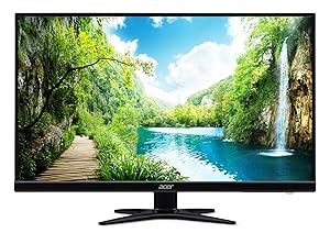 Acer G276HL Kbmidx 27" Full HD (1920 x 1080) VA Zero Frame Monitor with Built-in Speakers (HDMI, DVI & VGA Ports)