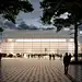 This may contain: an artist's rendering of a building surrounded by trees