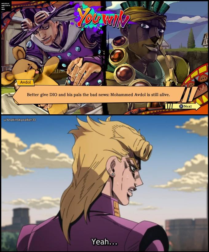 MOHAMMED AVDOL! | /r/ShitPostCrusaders/ | JoJo's Bizarre Adventure ...