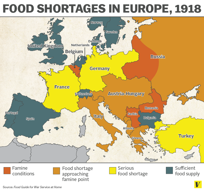 World War 1 Map Of World