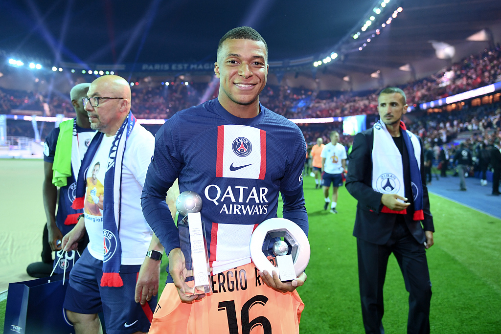 Kylian Mbappe denies he wants to leave Paris Saint-Germain - CGTN