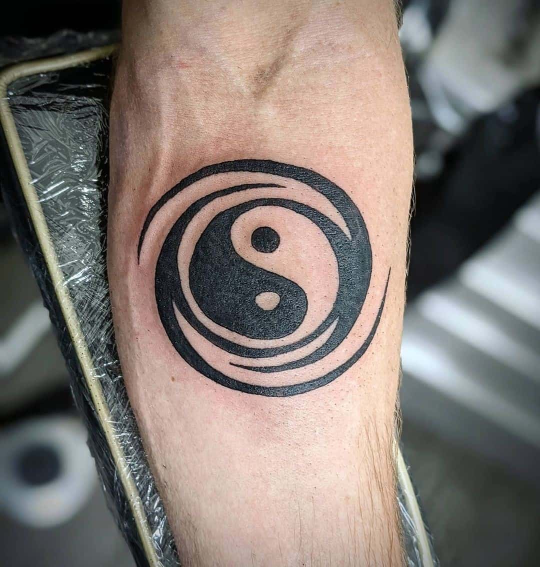 Yin Yang Tattoo Designs For Men