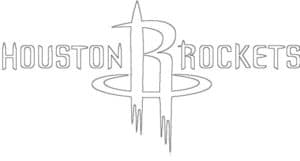 Coloriage Logo de Houston Rockets