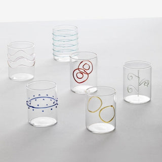 Ichendorf Decò Arlecchino set 6 water glass assorted - Buy now on ShopDecor - Discover the best products by ICHENDORF design