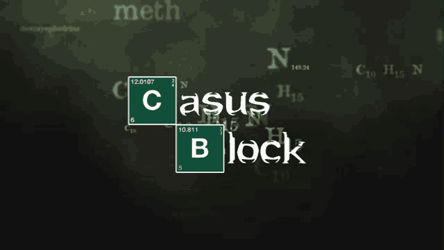 the word casus is on a periodic table of elements