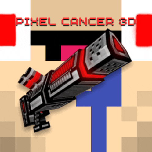 a pixel art image of a pixel cancer gd