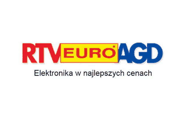 a logo for rtv euro agd which is a foreign language