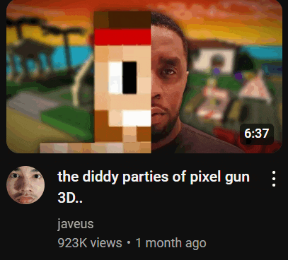 the diddy parties of pixel gun 3d by javeus 923k views 1 month ago