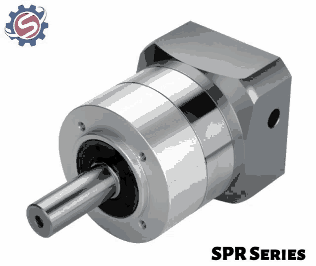 a spr series gearbox with a s logo on it