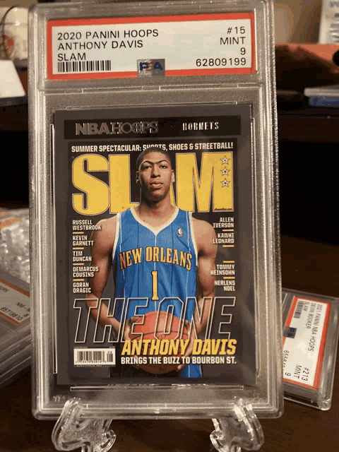 anthony davis is on the cover of slam magazine