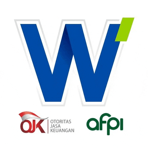 a blue letter w with a green stripe on the bottom is surrounded by other logos .