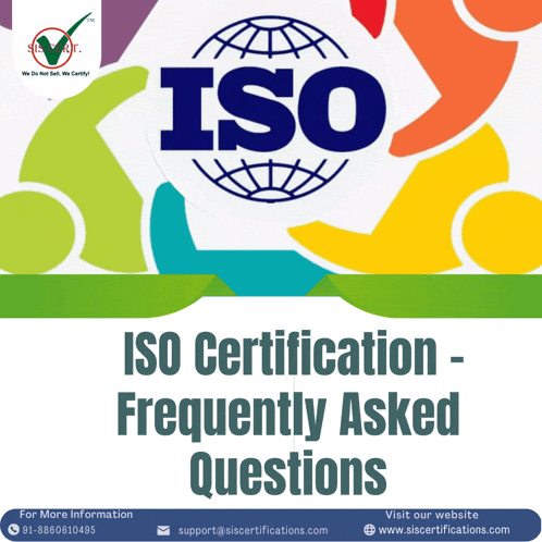 iso certification frequently asked questions written on a white background