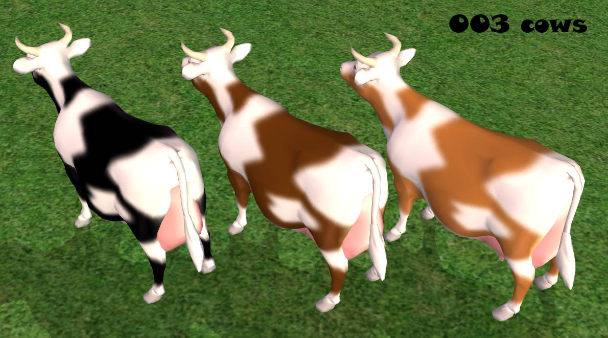 Sims 4 CC Cow Outfit