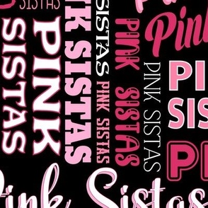 pink sistas - black background-jumbo