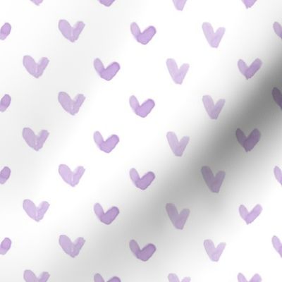 Love Hearts // Purple