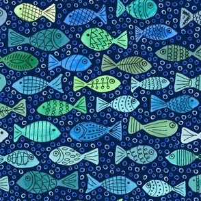 One Fish, Two Fish, Green Fish, Blue Fish