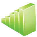 graph, green