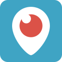 eye, logo, periscope, social network, tv, video, watch