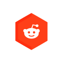 chatting, communication, logo, media, phone, reddit, social