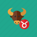 zodiac, animal, astrology, cow, horoscope, taurus