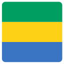 flag, gabon