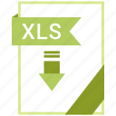 document, extension, file, xls