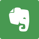 evernote, media, social, square