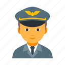 male, pilot, aviation, aviator, cap, flier, man