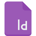 file, indesign