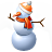 snowman, profile, winter, snow, snow man, cold, christmas