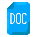 doc, document, extension, file, file format, file type, format