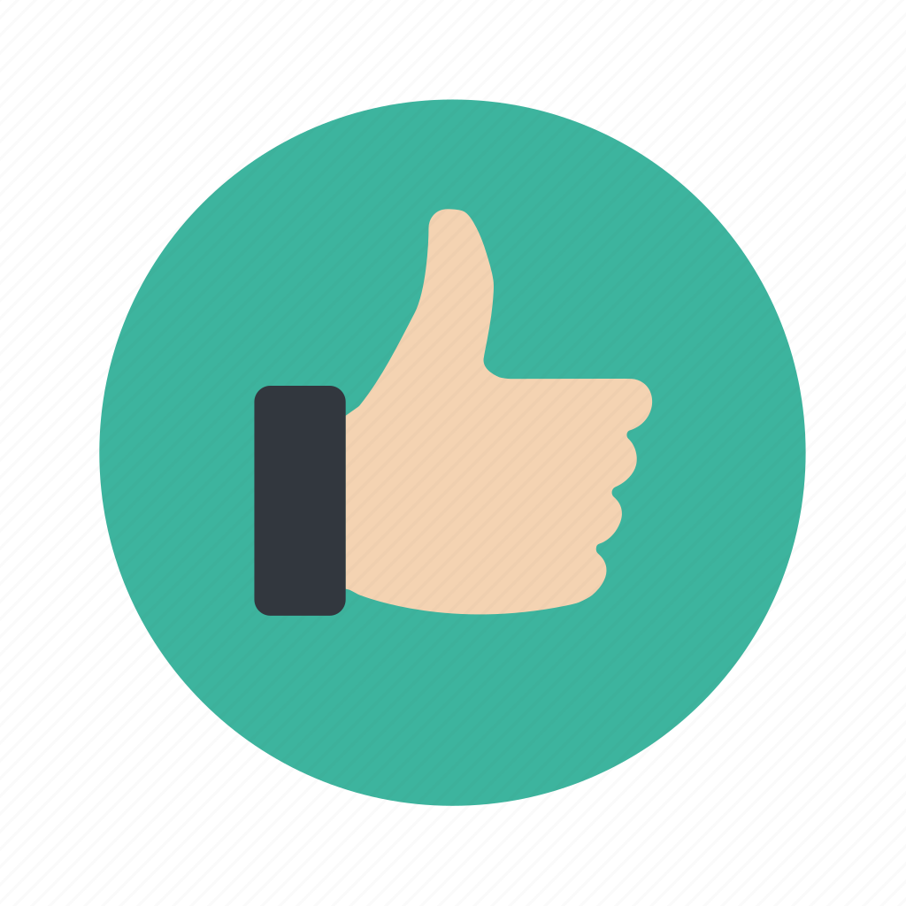 Thumbs Up Vector PNG