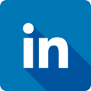 blue, job, linked, linkedin, shadow, square, work