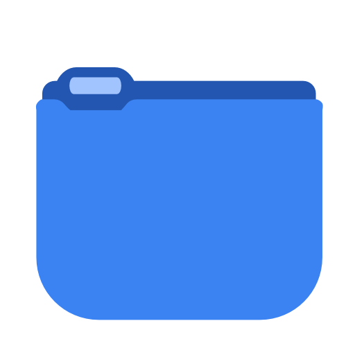 Blue, folder icon - Free download on Iconfinder