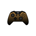 controller, dusk, gamer, gold, xbox one