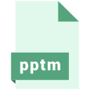 file, format, pptm