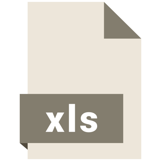 File, format, xls icon - Free download on Iconfinder