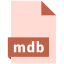 file, format, mdb 