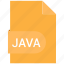 coding, extension, file, java 