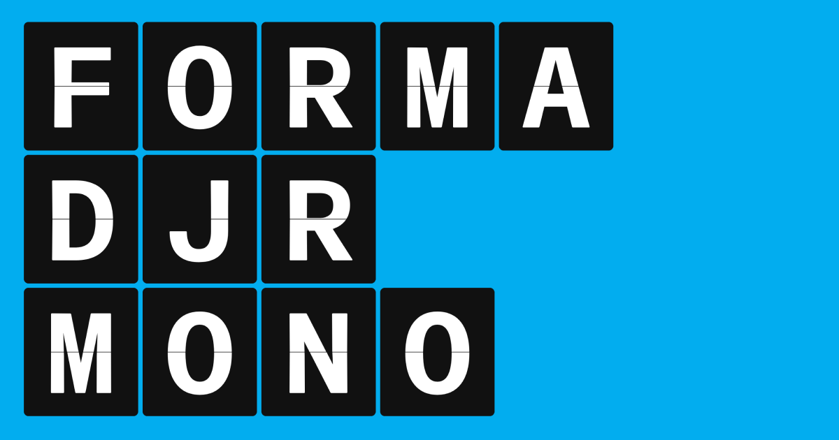 Forma DJR Mono sample