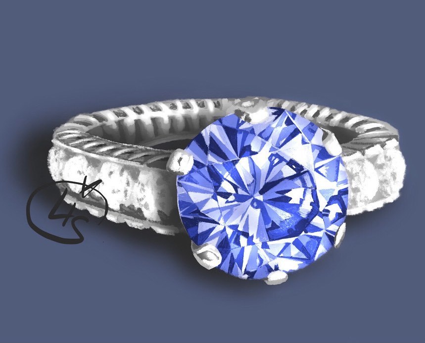 Wie zeichnet man #Edelstein e? Hab es mal probiert 😄 eine sehr interessante Materie.
~
bleibt ungewöhnlich!
Eure Cylis
~
#drawing #art #digital #studie #realism #semirealism #schmuck #ring #blau...