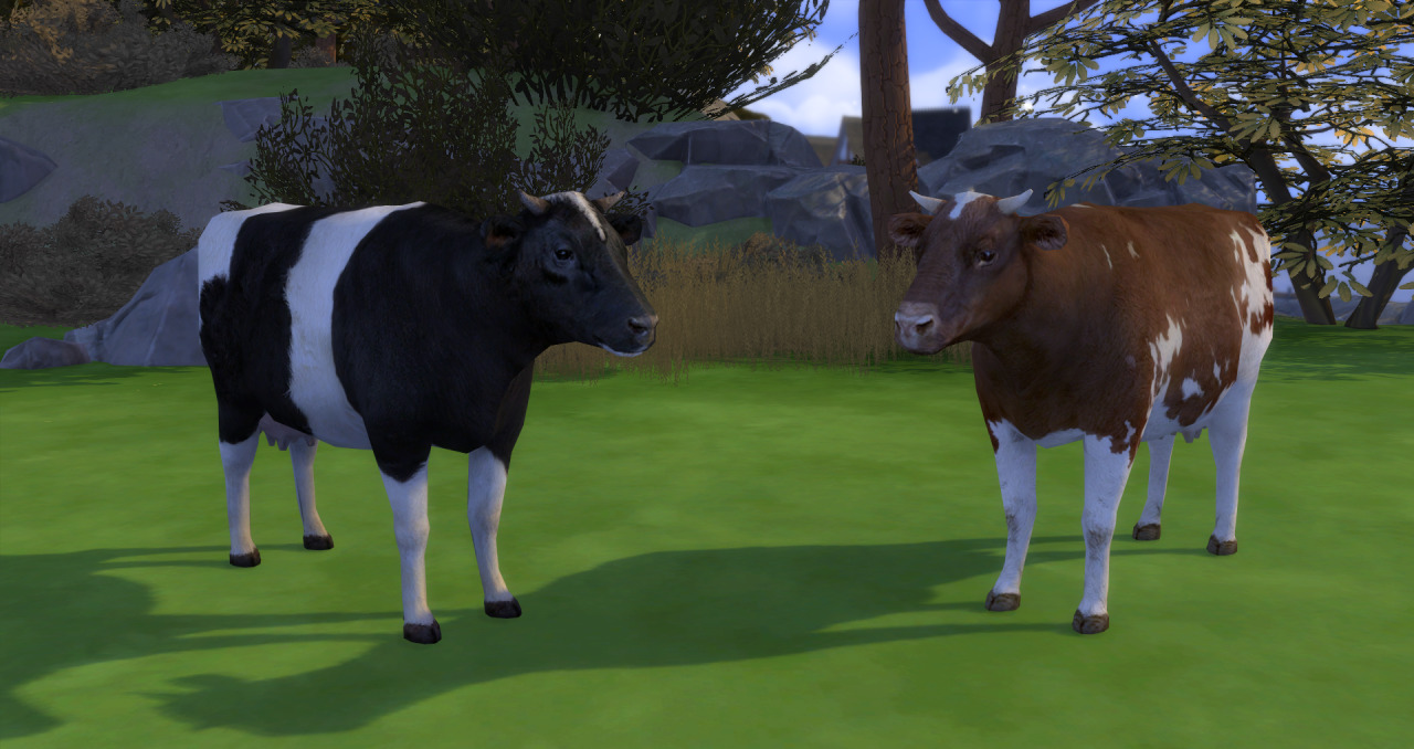 Sims 4 CC Cow Outfit