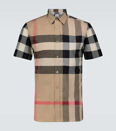 Burberry Kariertes Hemd In Archive Beige Check