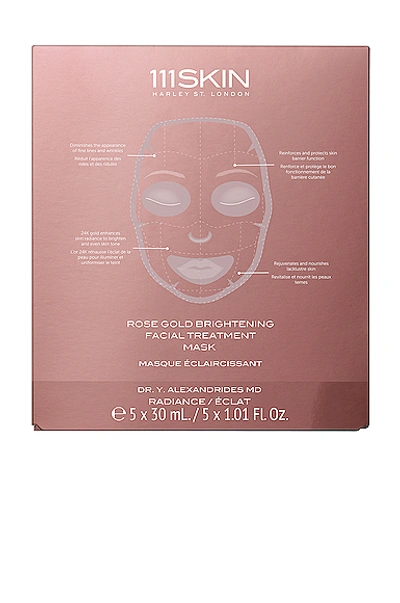 111skin Rose Gold Brightening Facial Treatment Set Of Five Masks In N,a