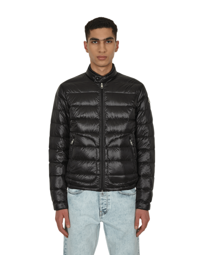 Moncler Acorus Lightweight Nylon Down Jacket In Black