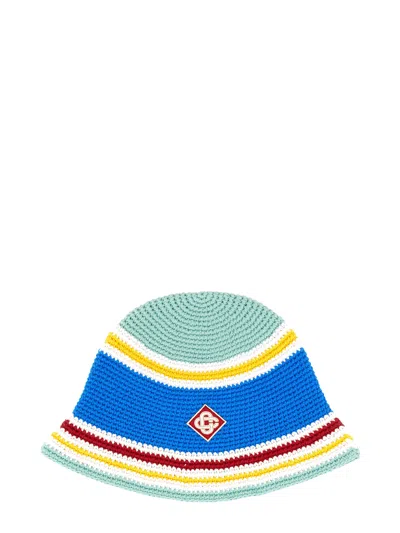 Casablanca Beanie Hat In Blue