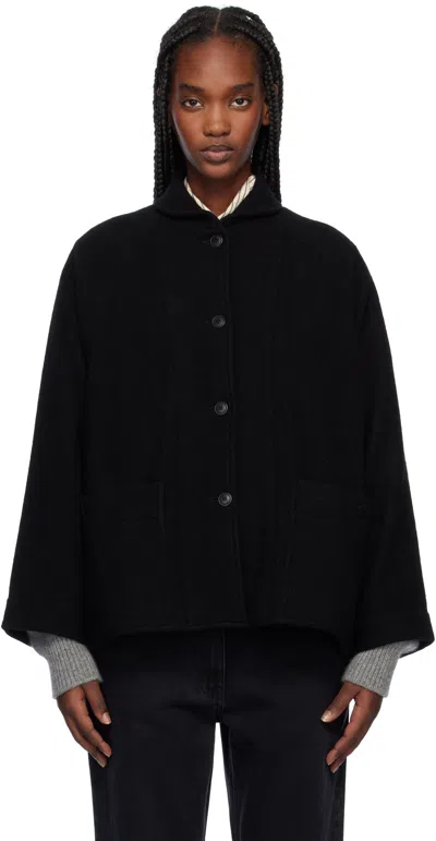 Casey Casey Black Mathilde Quorum Tumbled Jacket