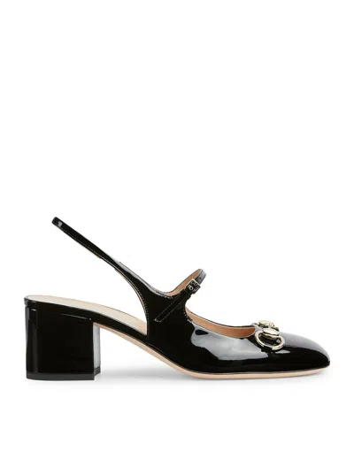 Gucci Damenpumps Mit Horsebit In Black