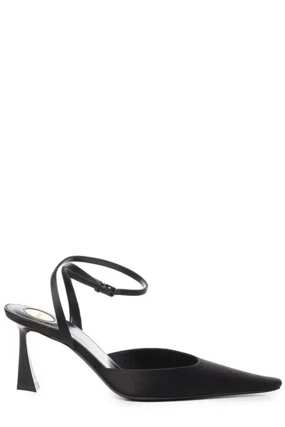 Saint Laurent Women's Aimee Slingback Pumps In Nero